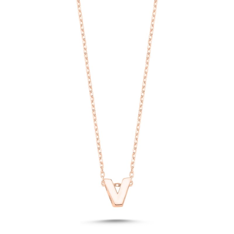 -V-%20Initial%20Necklace-Rose%20Gold%20Plated