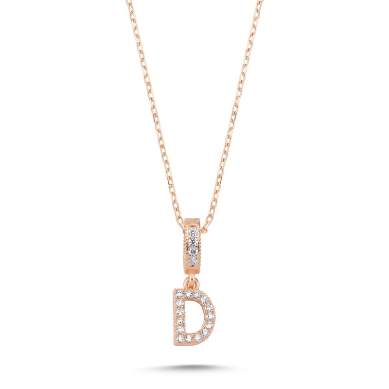 -D-%20Initial%20CZ%20Necklace-Rose%20Gold%20Plated