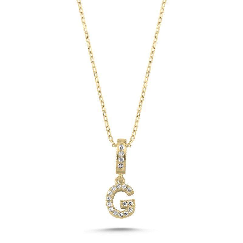 -G-%20Initial%20CZ%20Necklace-Gold%20Plated