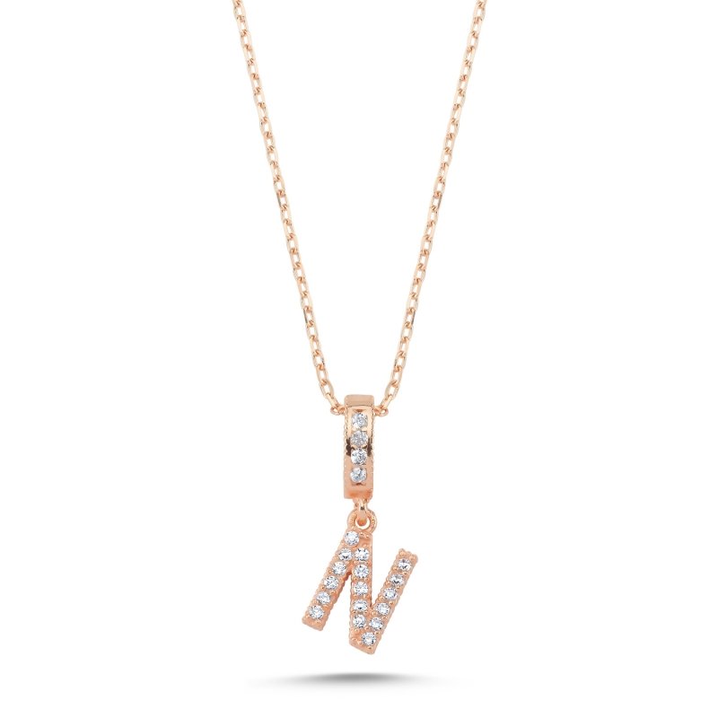 -N-%20Initial%20CZ%20Necklace-Rose%20Gold%20Plated