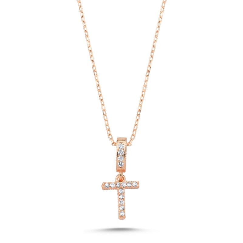 -T-%20Initial%20CZ%20Necklace-Rose%20Gold%20Plated