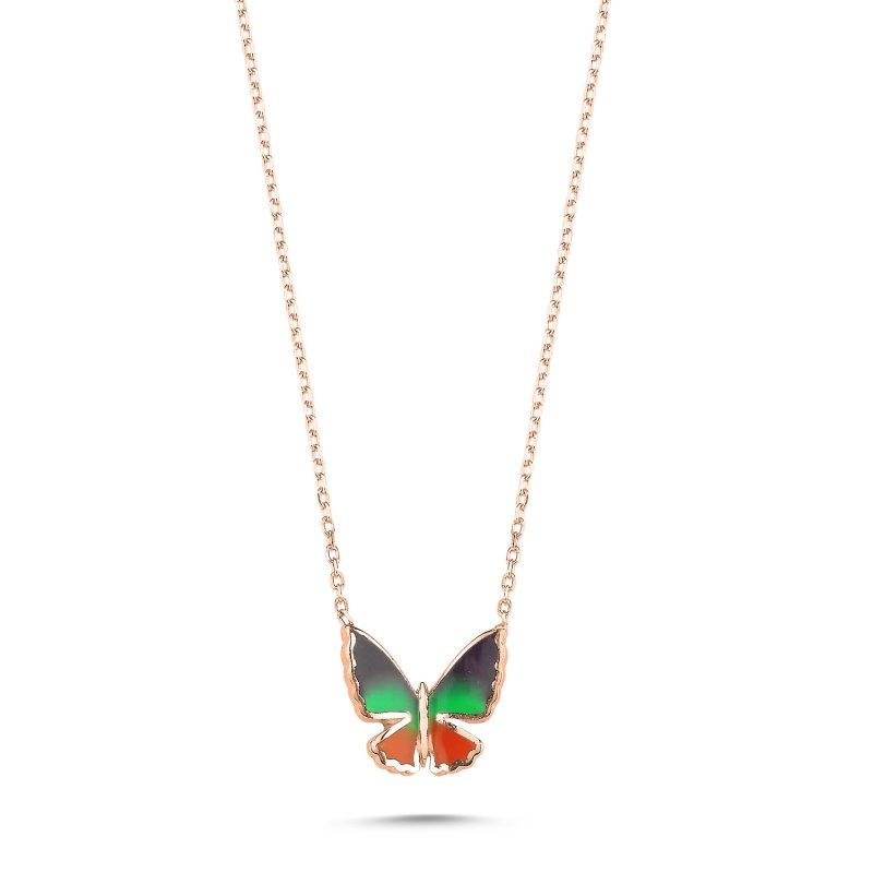 Butterfly%20Enamel%20Necklace-Rose%20Gold%20Plated