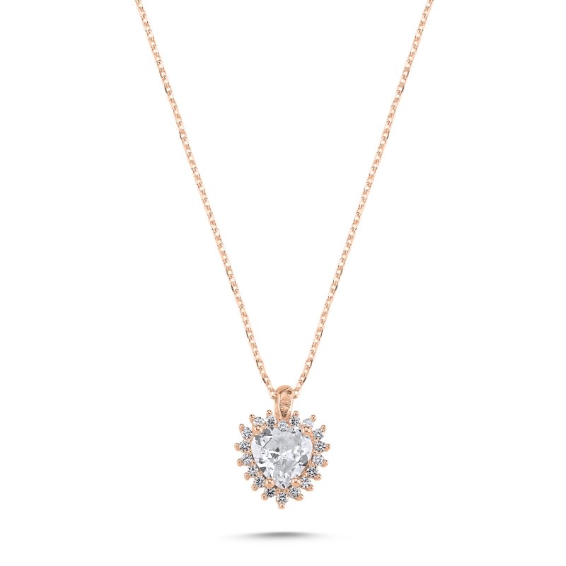 Heart%20Halo%20Solitaire%20CZ%20Necklace-Rose%20Gold%20Plated