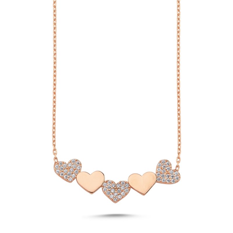 Heart%20CZ%20Necklace-Rose%20Gold%20Plated