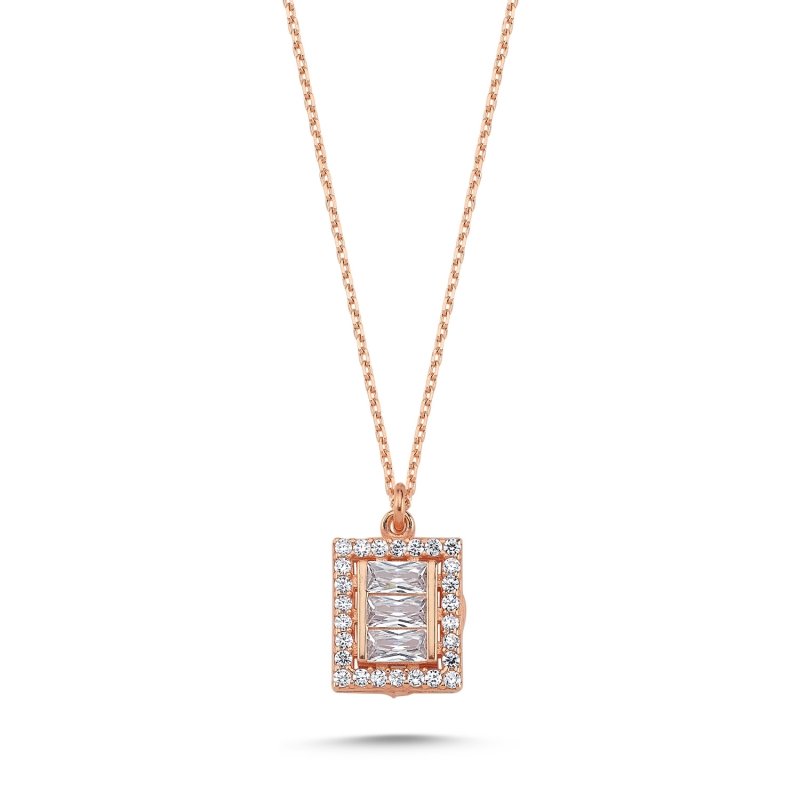 Baguette%20CZ%20Necklace-Rose%20Gold%20Plated