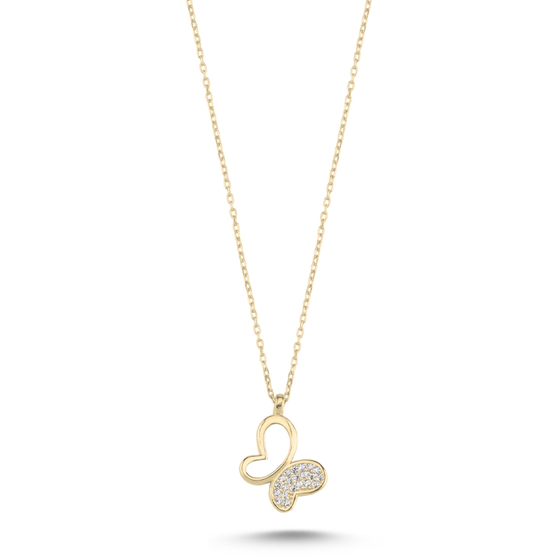 Butterfly%20CZ%20Necklace-Gold%20Plated