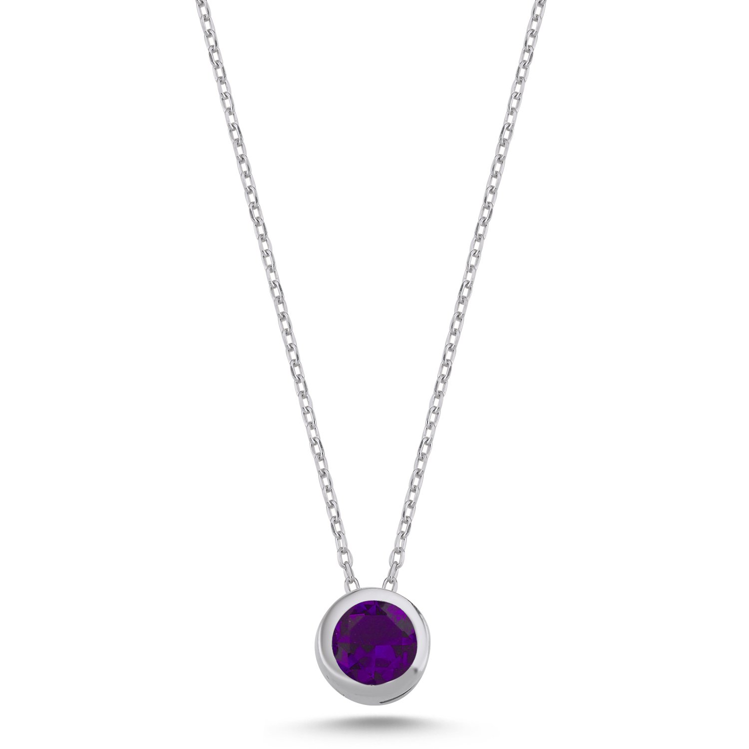 Round%20Solitaire%20Amethyst%20CZ%20Necklace