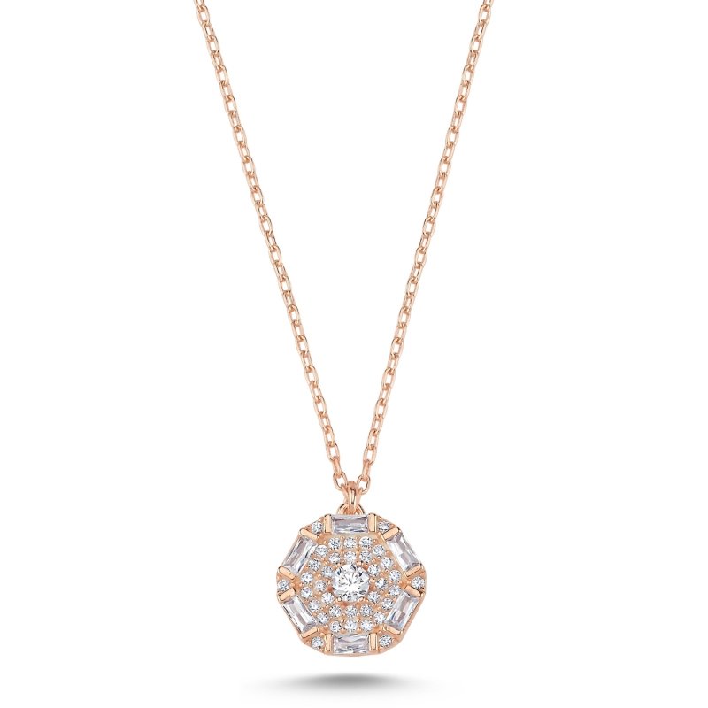 Baguette%20CZ%20Necklace-Rose%20Gold%20Plated