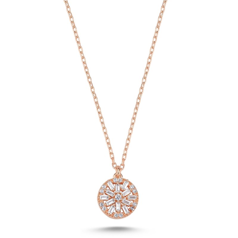 Baguette%20CZ%20Necklace-Rose%20Gold%20Plated