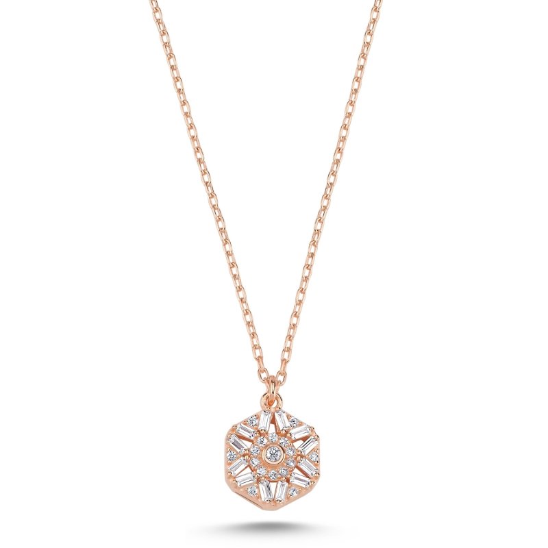 Baguette%20CZ%20Necklace-Rose%20Gold%20Plated