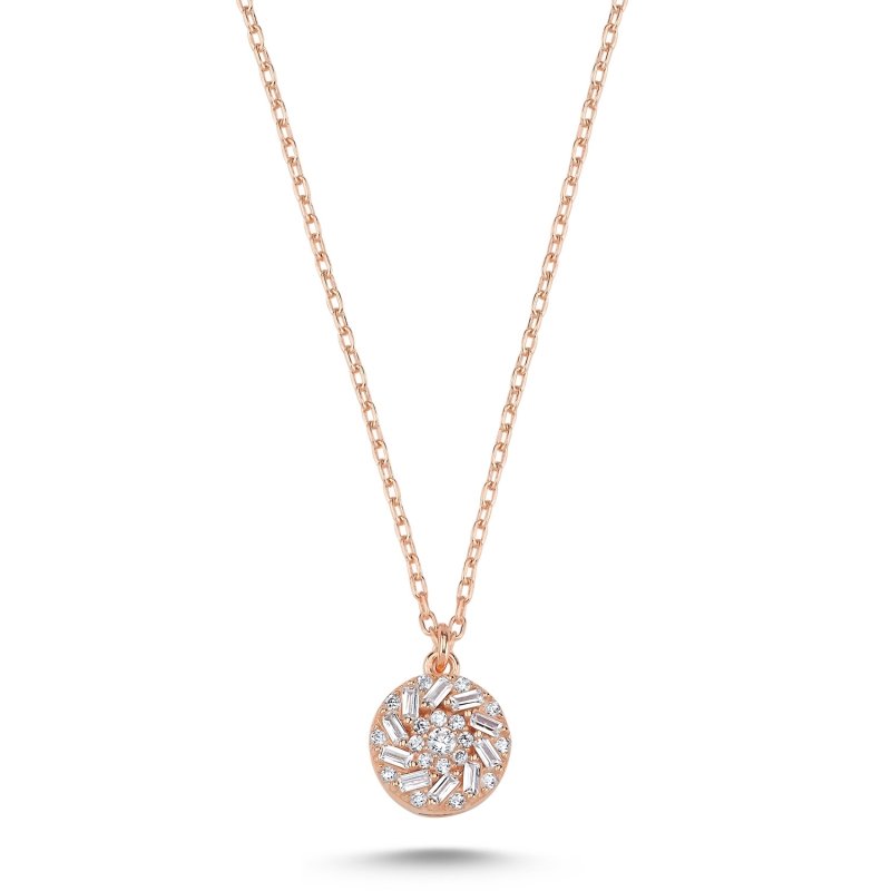 Baguette%20CZ%20Necklace-Rose%20Gold%20Plated