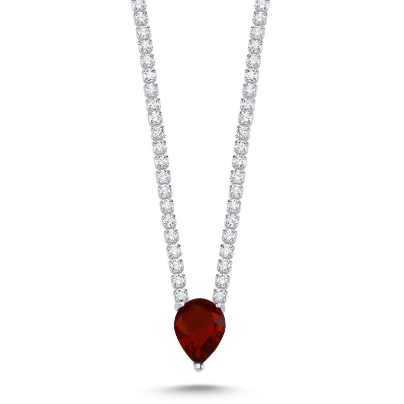 Garnet%20CZ%20Tennis%20Necklace