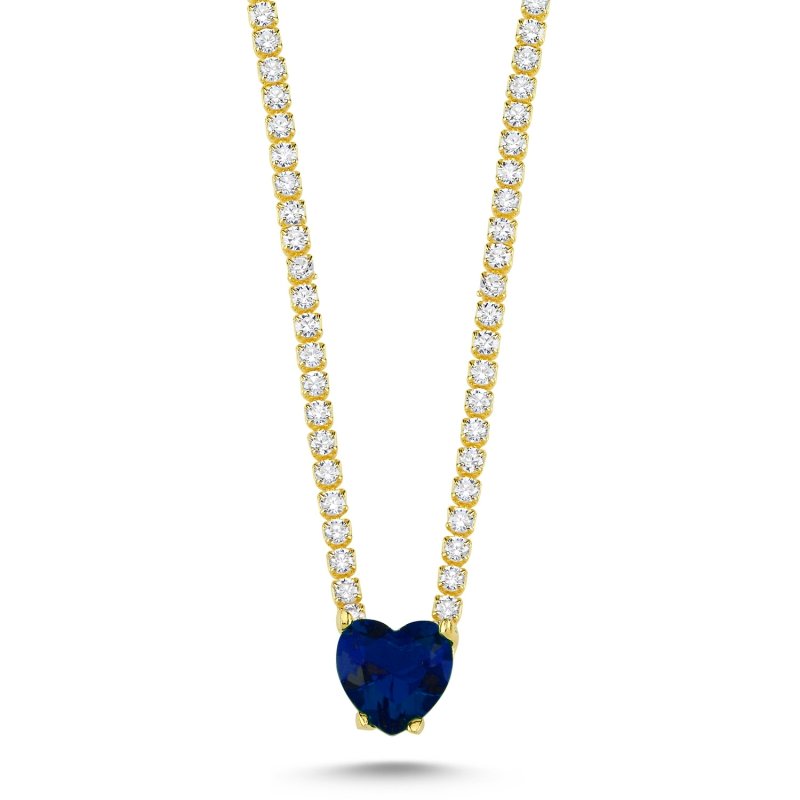 Sapphire%20CZ%20Tennis%20Necklace-Gold%20Plated