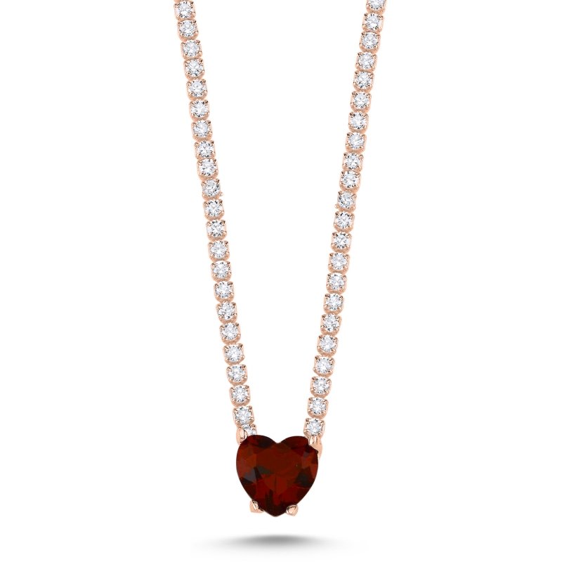 Garnet%20CZ%20Tennis%20Necklace