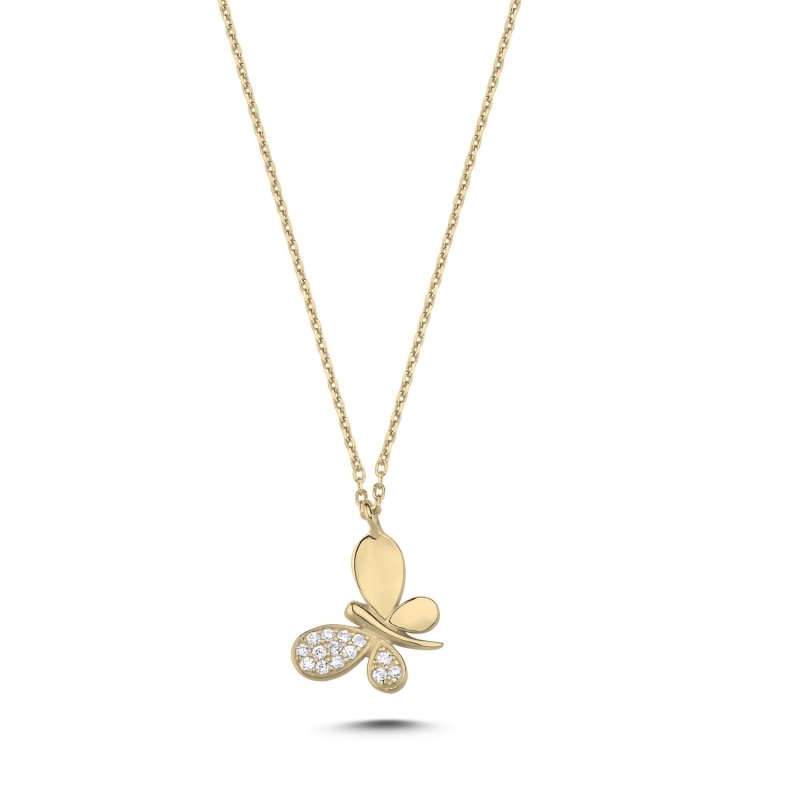 Butterfly%20CZ%20Necklace-Gold%20Plated