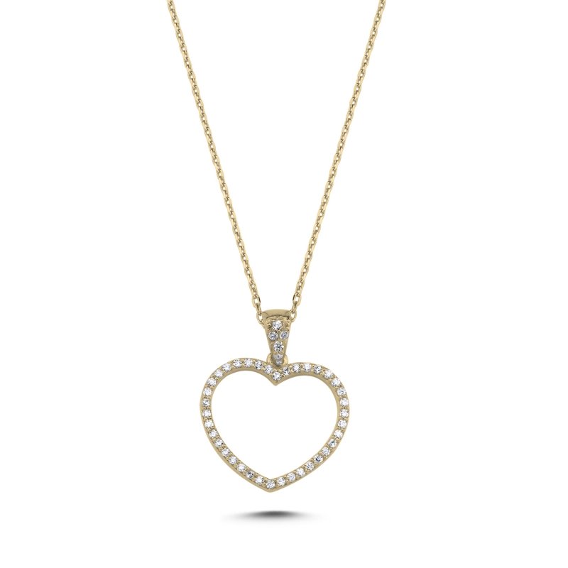 Heart%20CZ%20Necklace-Gold%20Plated