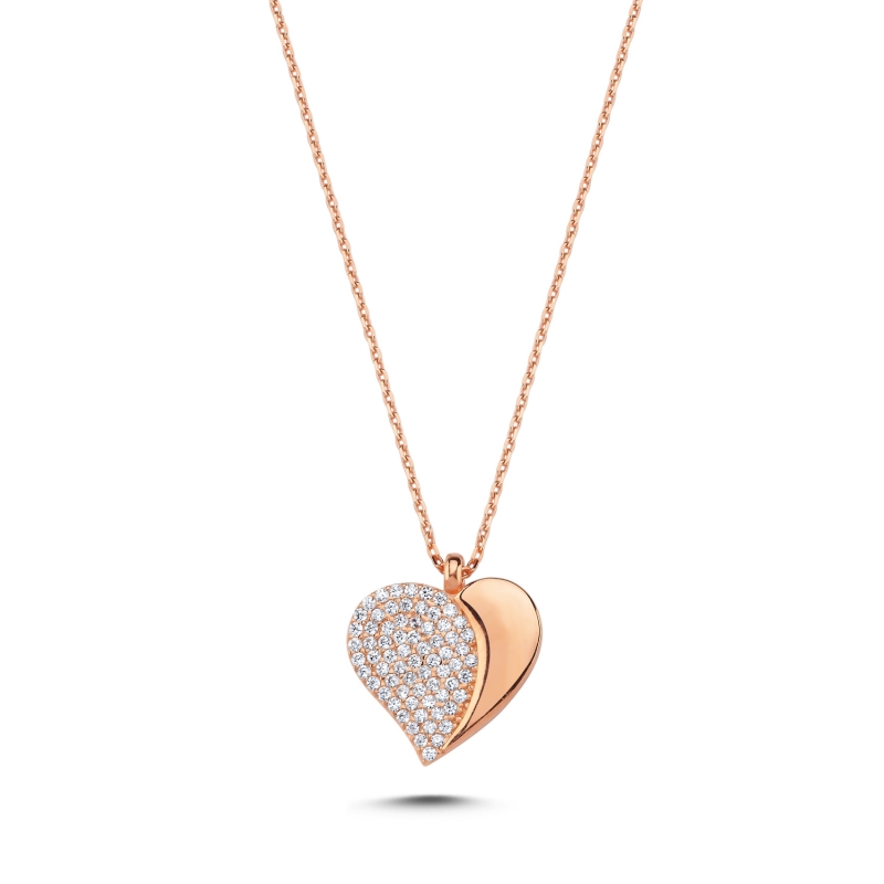 Heart%20CZ%20Necklace-Rose%20Gold%20Plated