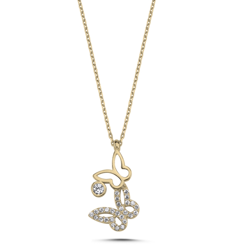 Butterfly%20CZ%20Necklace-Gold%20Plated