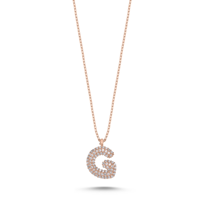 -G-%20Initial%20CZ%20Necklace-Rose%20Gold%20Plated