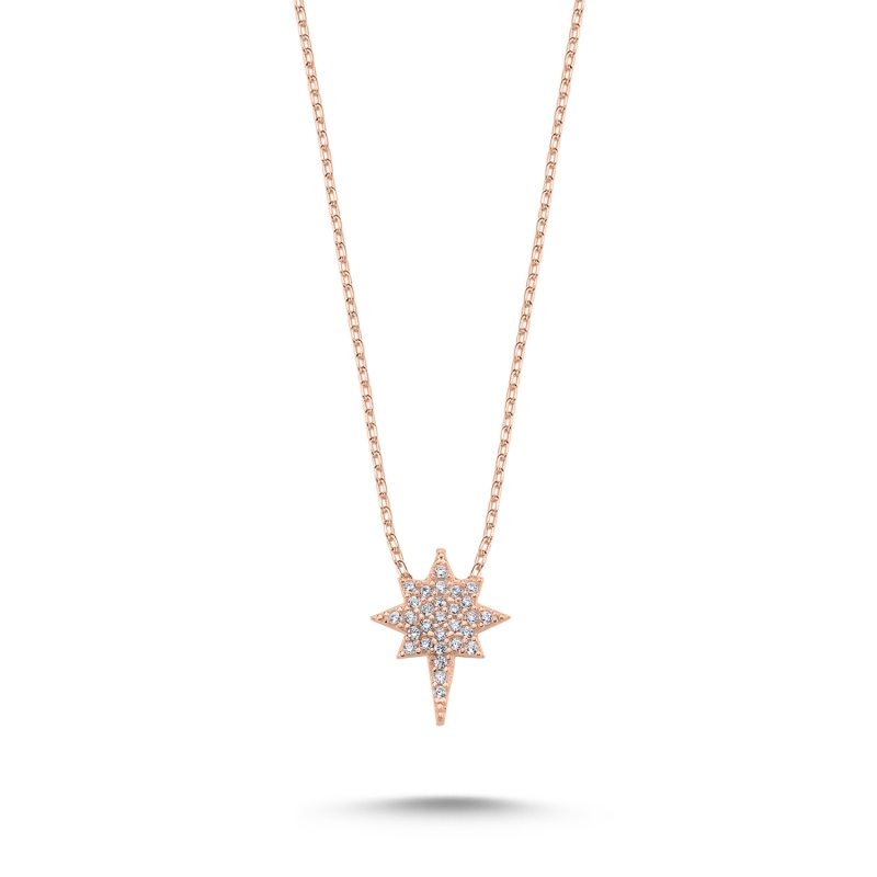 Polaris%20CZ%20Necklace-Rose%20Gold%20Plated