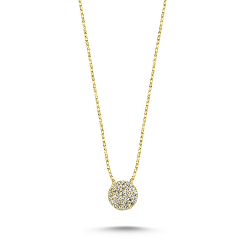 Round%20CZ%20Necklace-Gold%20Plated