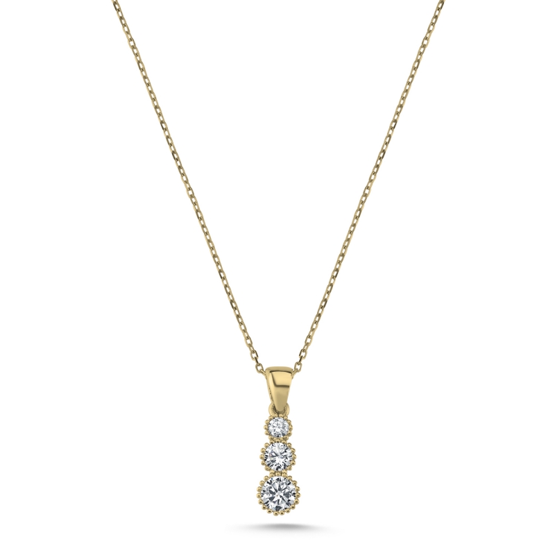 Trickle%20CZ%20Necklace-Gold%20Plated