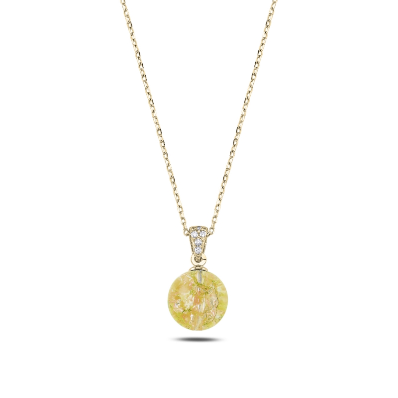 Yellow%20Ball%20Necklace