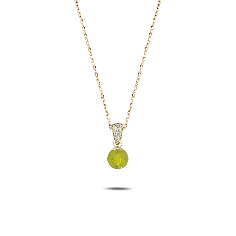 Green%20Ball%20Necklace-Gold%20Plated