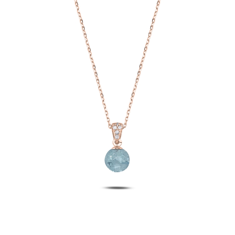 Blue%20Ball%20Necklace-Rose%20Gold%20Plated