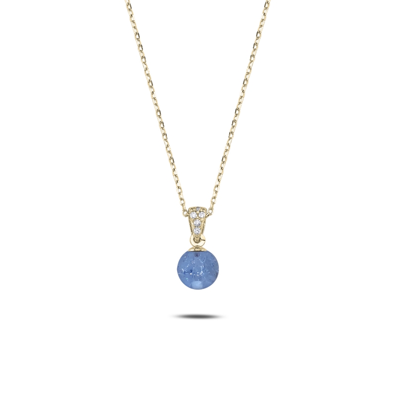 Blue%20Ball%20Necklace-Gold%20Plated