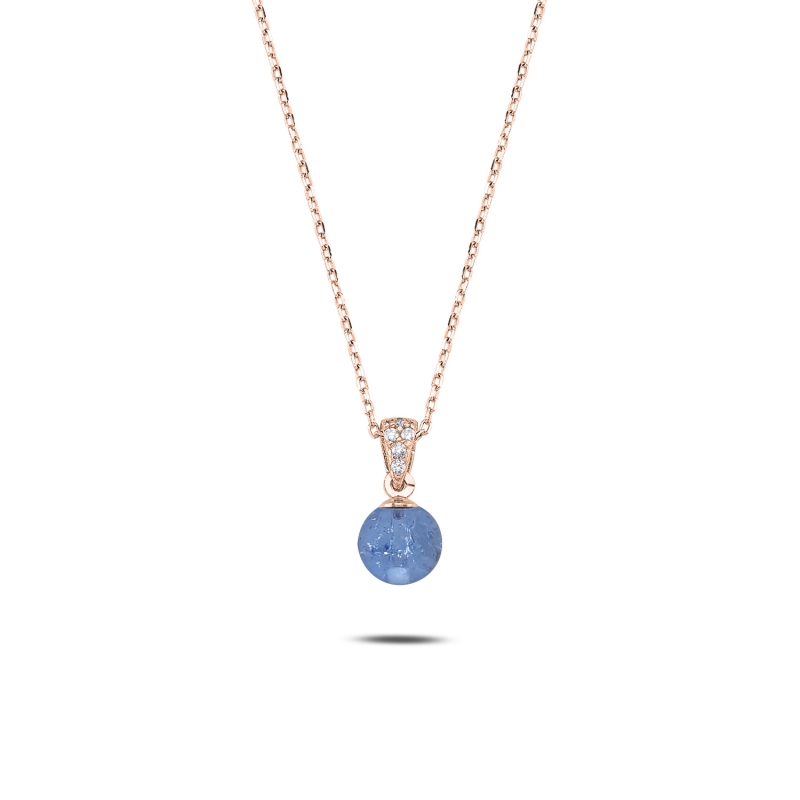 Blue%20Ball%20Necklace-Rose%20Gold%20Plated