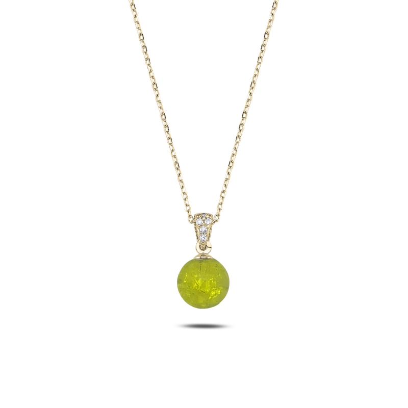 Green%20Ball%20Necklace-Gold%20Plated