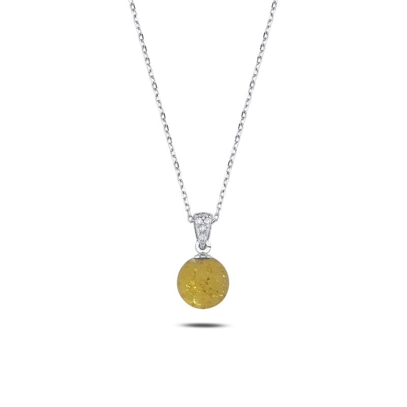 Yellow%20Ball%20Necklace