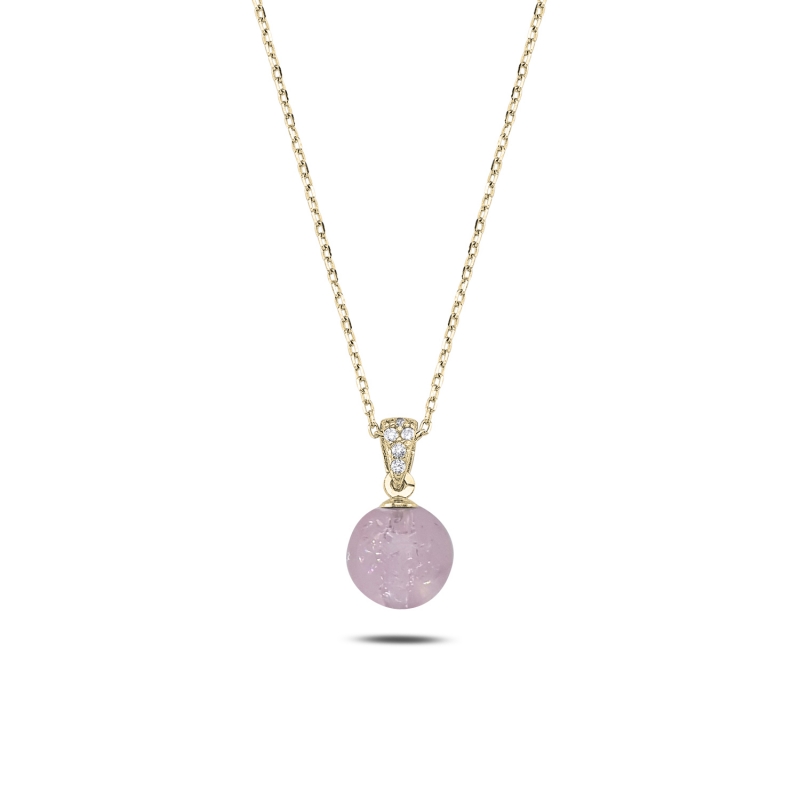 Pink%20Ball%20Necklace