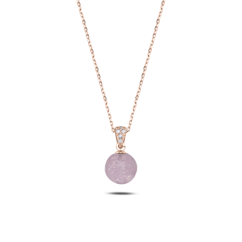 Pink%20Ball%20Necklace-Rose%20Gold%20Plated