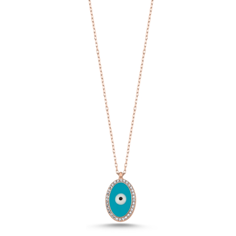 Oval%20Enamel%20Evil%20Eye%20&%20CZ%20Necklace-Rose%20Gold%20Plated