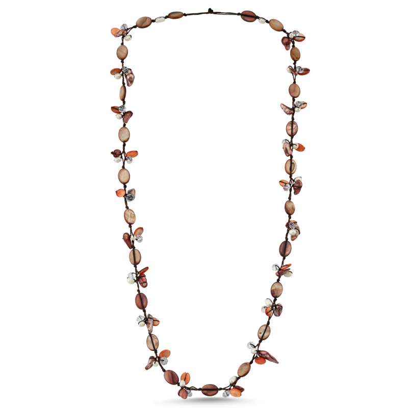 Mother%20of%20Pearl,%20Pearl%20&%20Coral%20Natural%20Stone%20Necklace