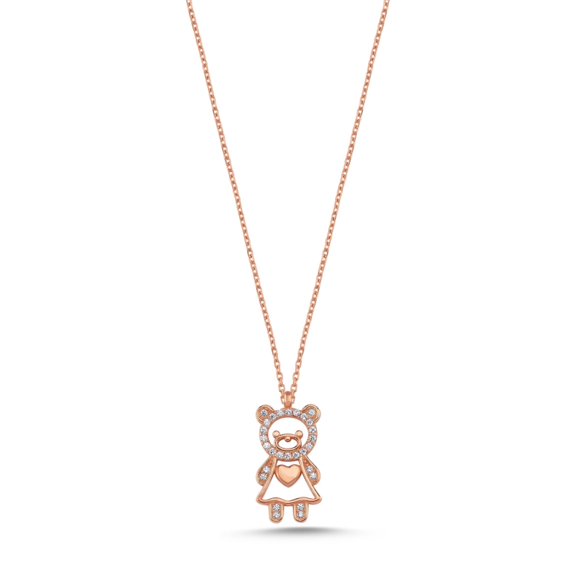 Teddy%20Bear%20&%20Heart%20CZ%20Necklace-Rose%20Gold%20Plated