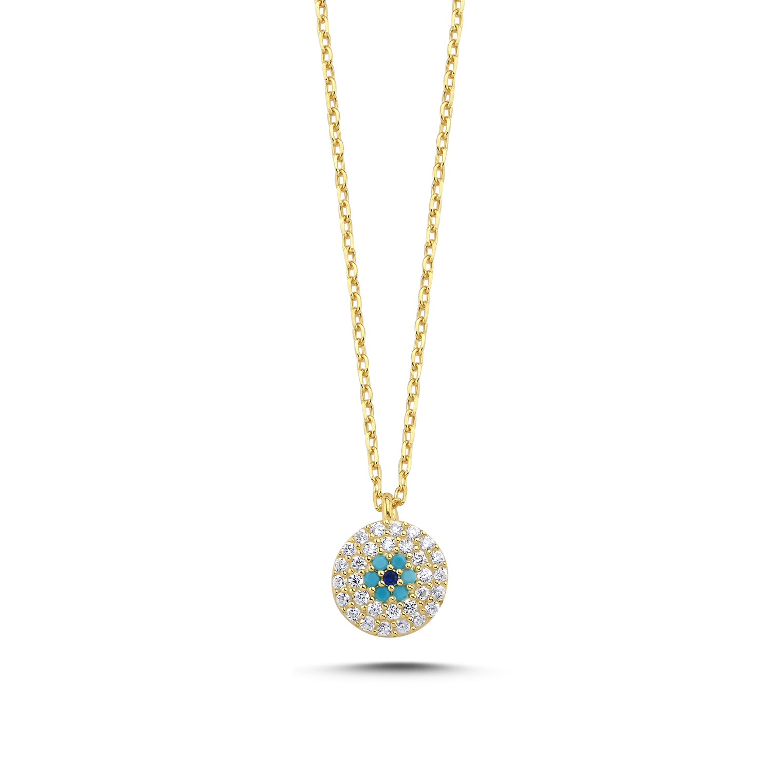 Evil%20Eye%20CZ%20Necklace-Gold%20Plated