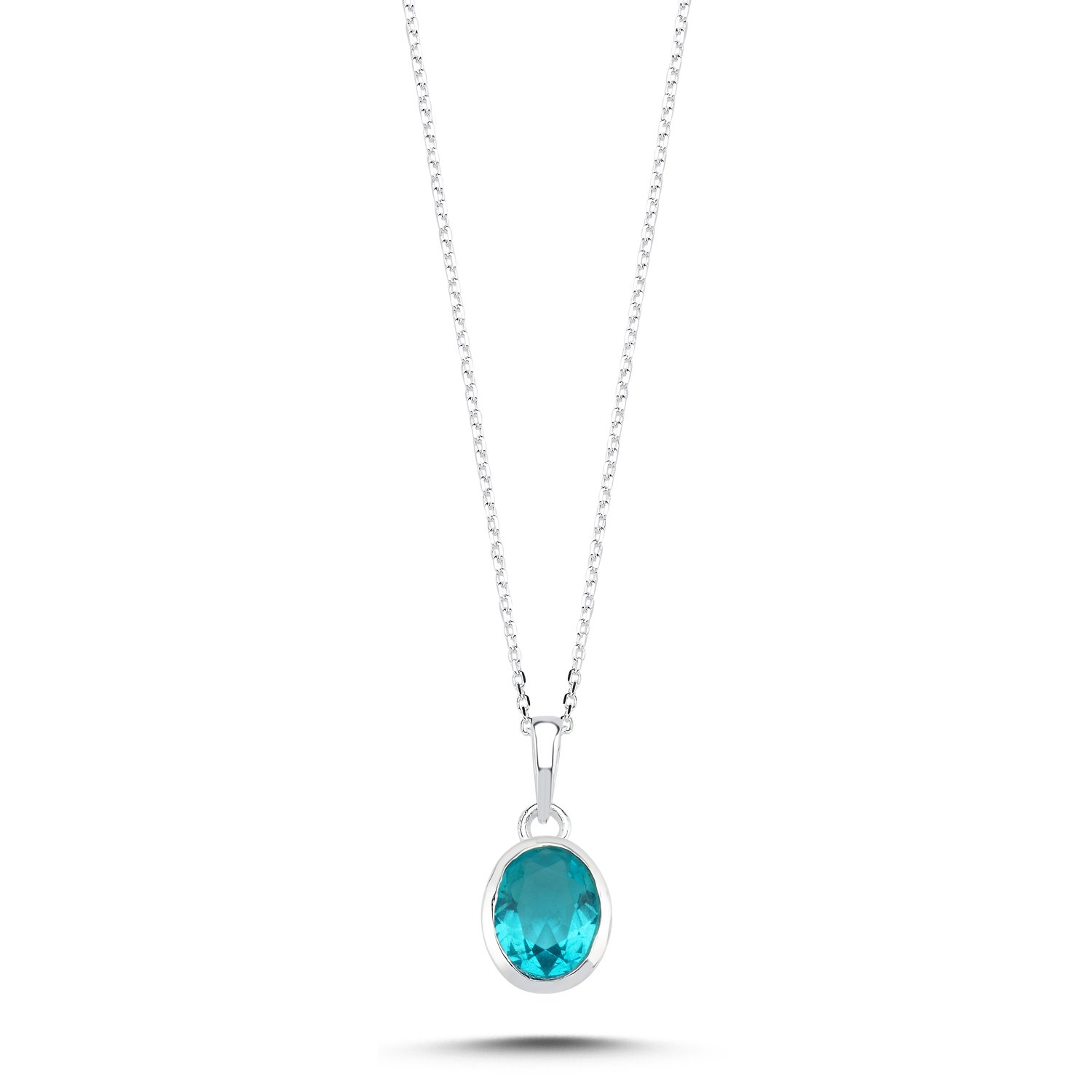 Aquamarine%20&%20Oval%20Natural%20Stone%20Necklace