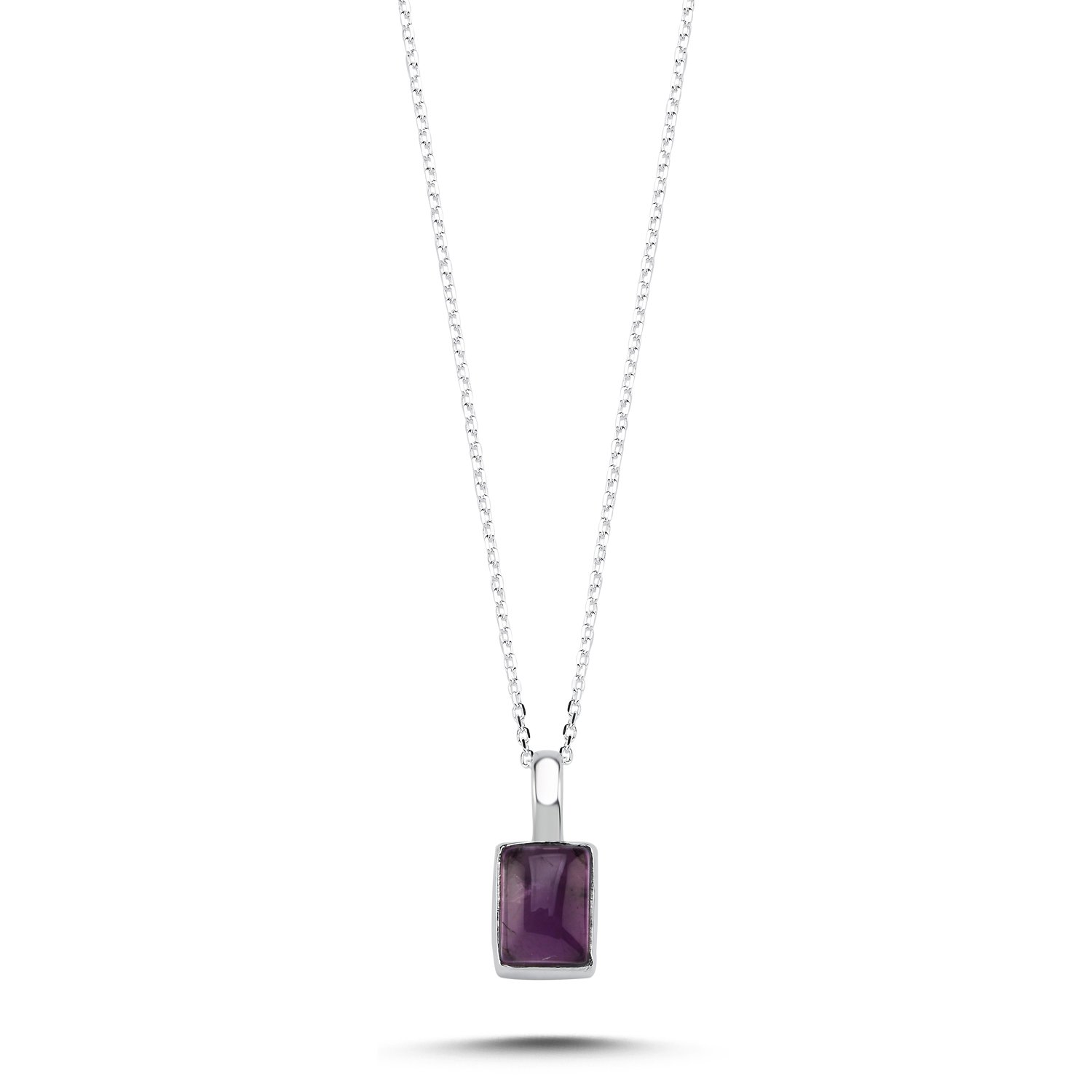 Amethyst%20&%20Rectangle%20Natural%20Stone%20Necklace