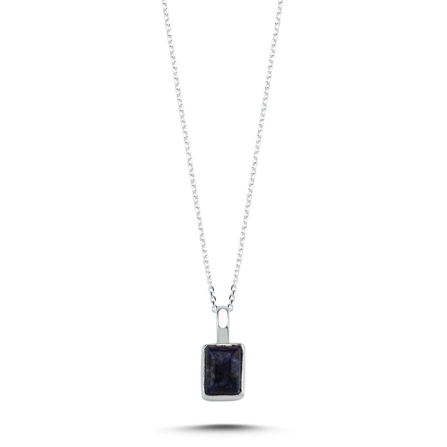 Lapis%20Lazuli%20&%20Rectangle%20Natural%20Stone%20Necklace