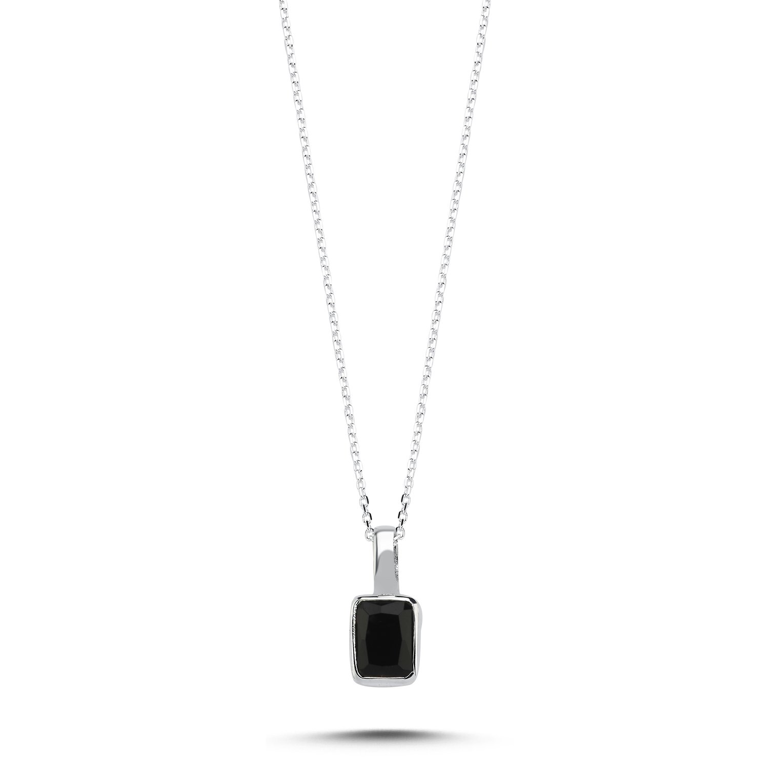 Onyx%20&%20Rectangle%20Natural%20Stone%20Necklace