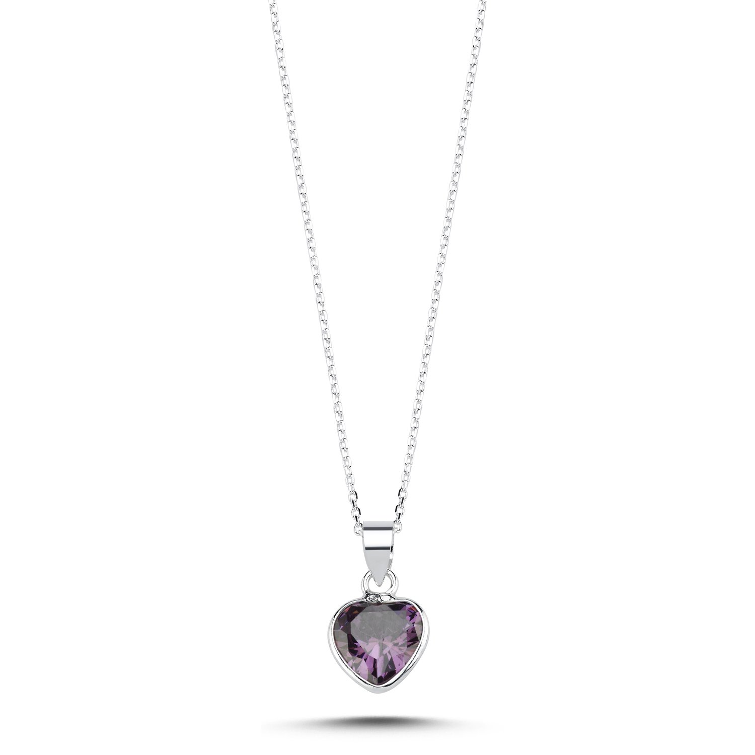 Purple%20Heart%20&%20CZ%20Necklace