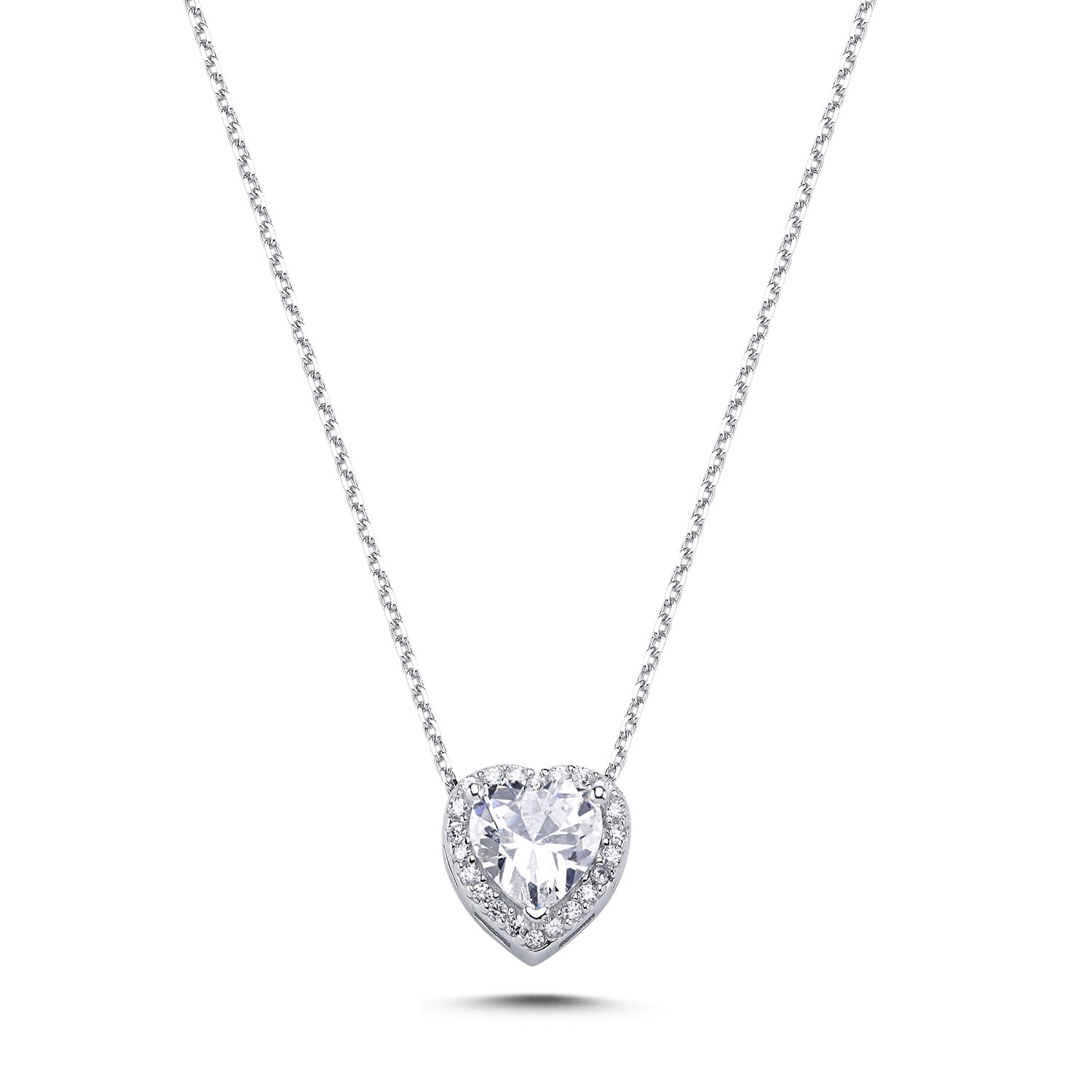 Heart%20Halo%20&%20CZ%20Solitaire%20Necklace