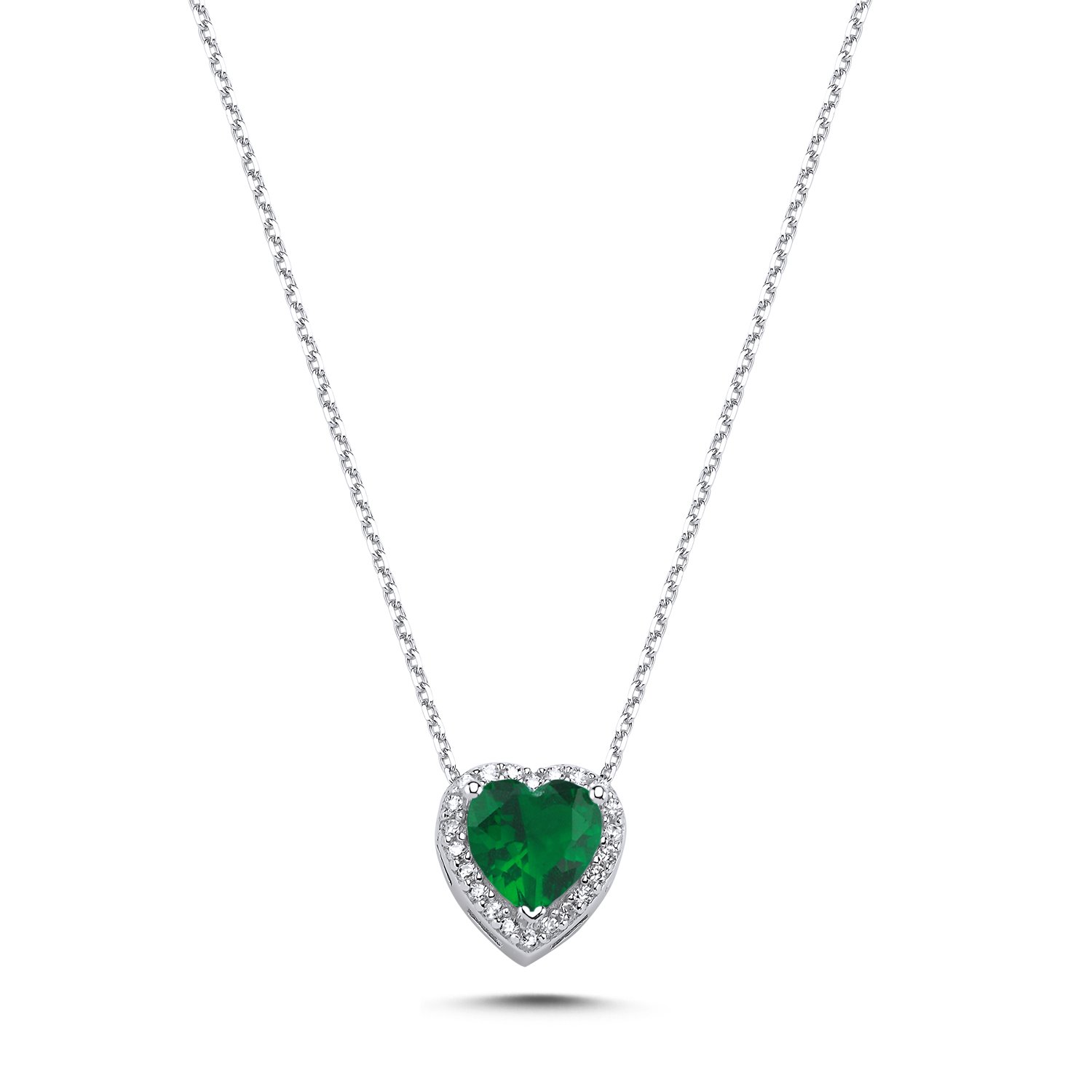 Emerald%20CZ%20Heart%20&%20Halo%20Solitaire%20Necklace