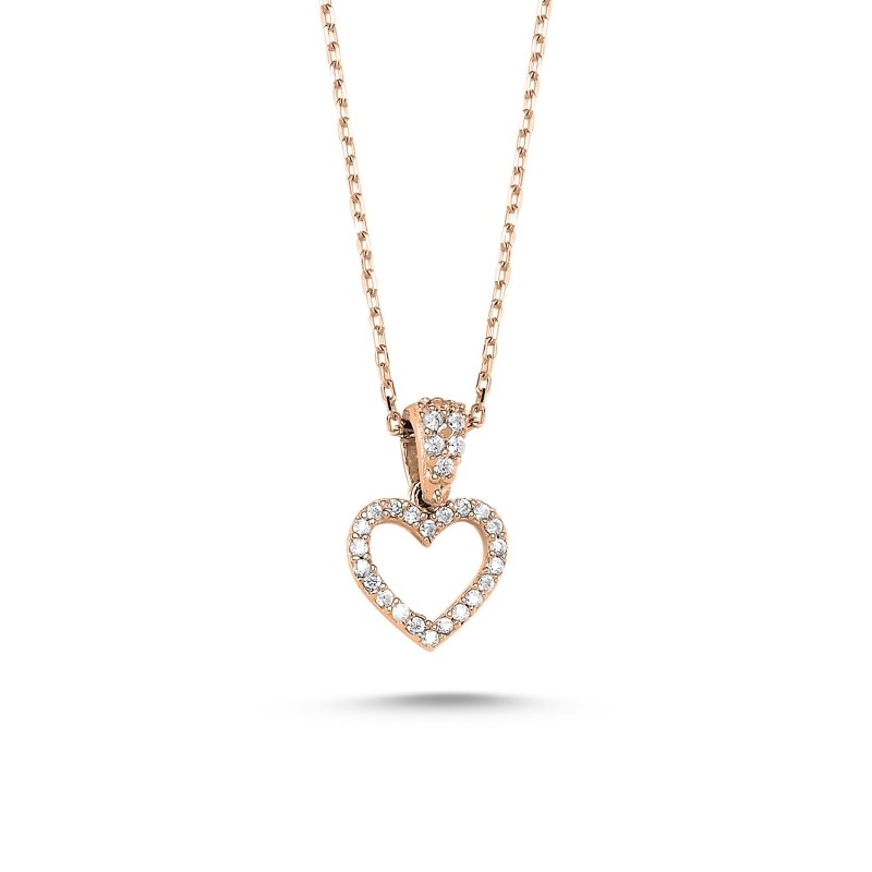 CZ%20Heart%20Necklace-Rose%20Gold%20Plated