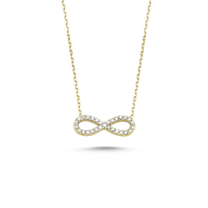 CZ%20Infinity%20Necklace-Gold%20Plated