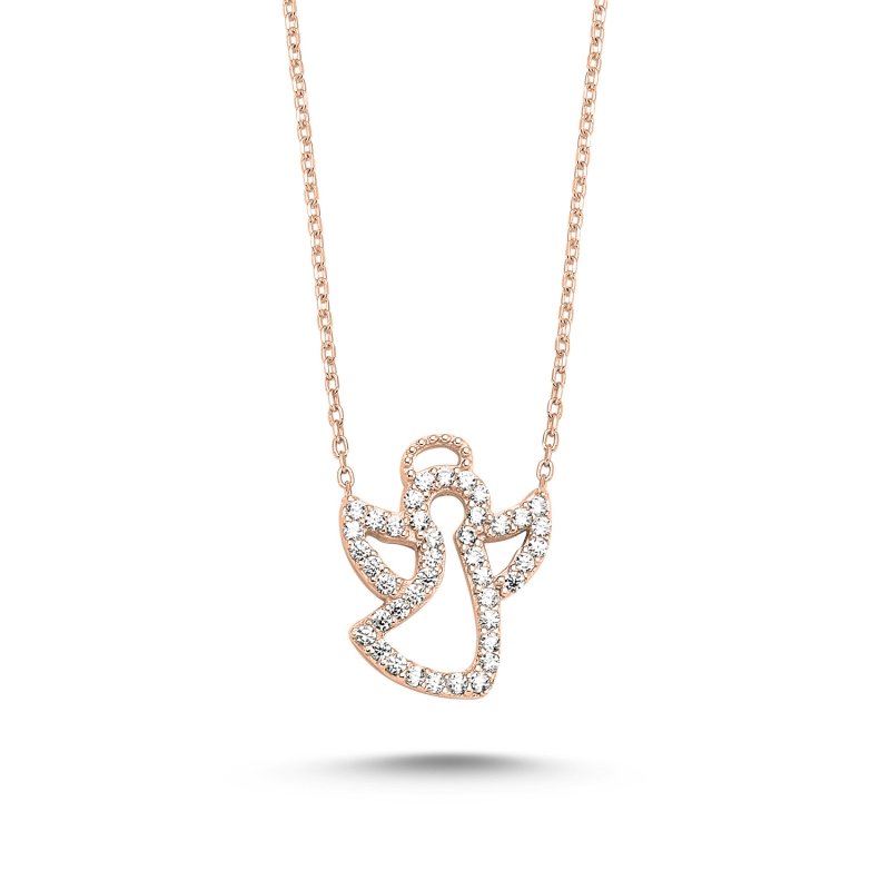 Angel%20CZ%20Necklace-Rose%20Gold%20Plated