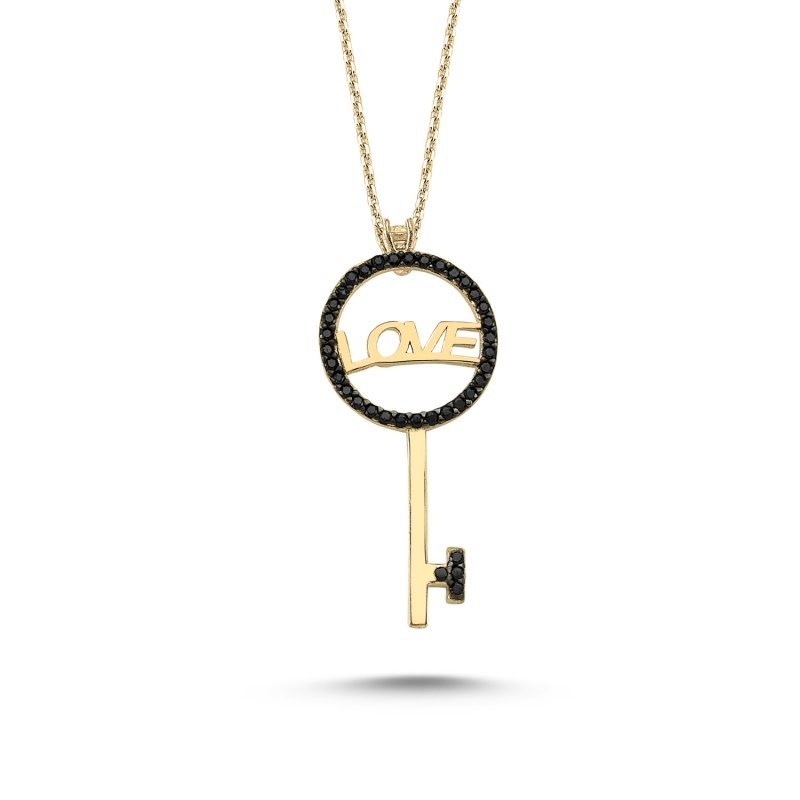 Key%20CZ%20Necklace-Gold%20Plated